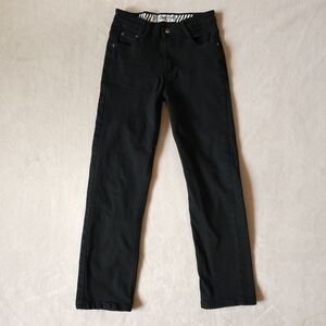 RGSTR Black Denim Straight Leg Jeans